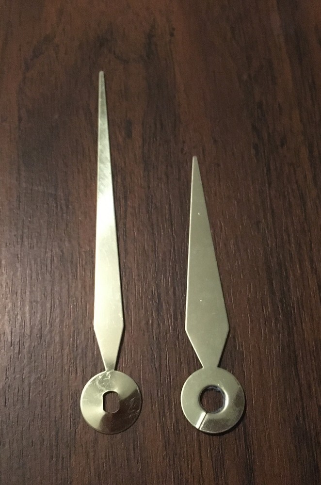 Gold Clock hands Metal 1 pair