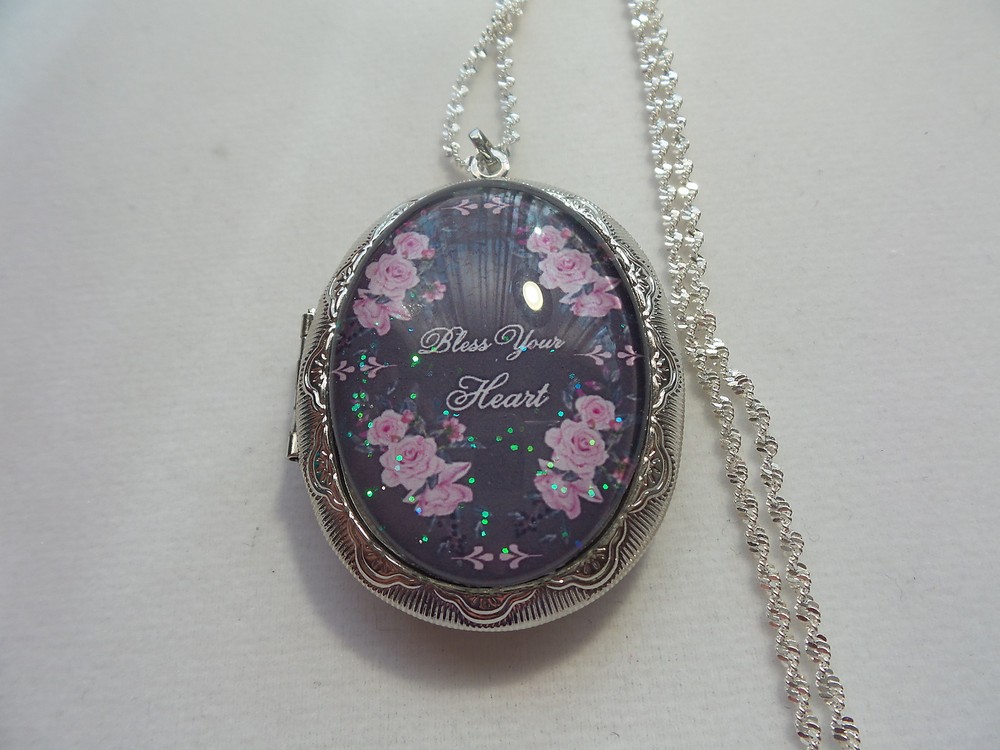 BLESS YOUR HEART LOCKET