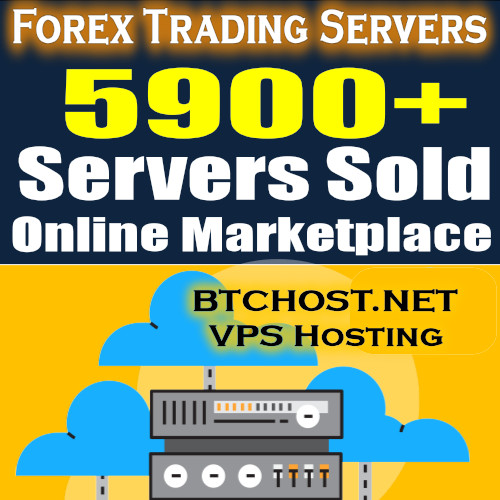 Forex Trading Servers 4GB RAM + 150GB HDD + 2 Core CPU