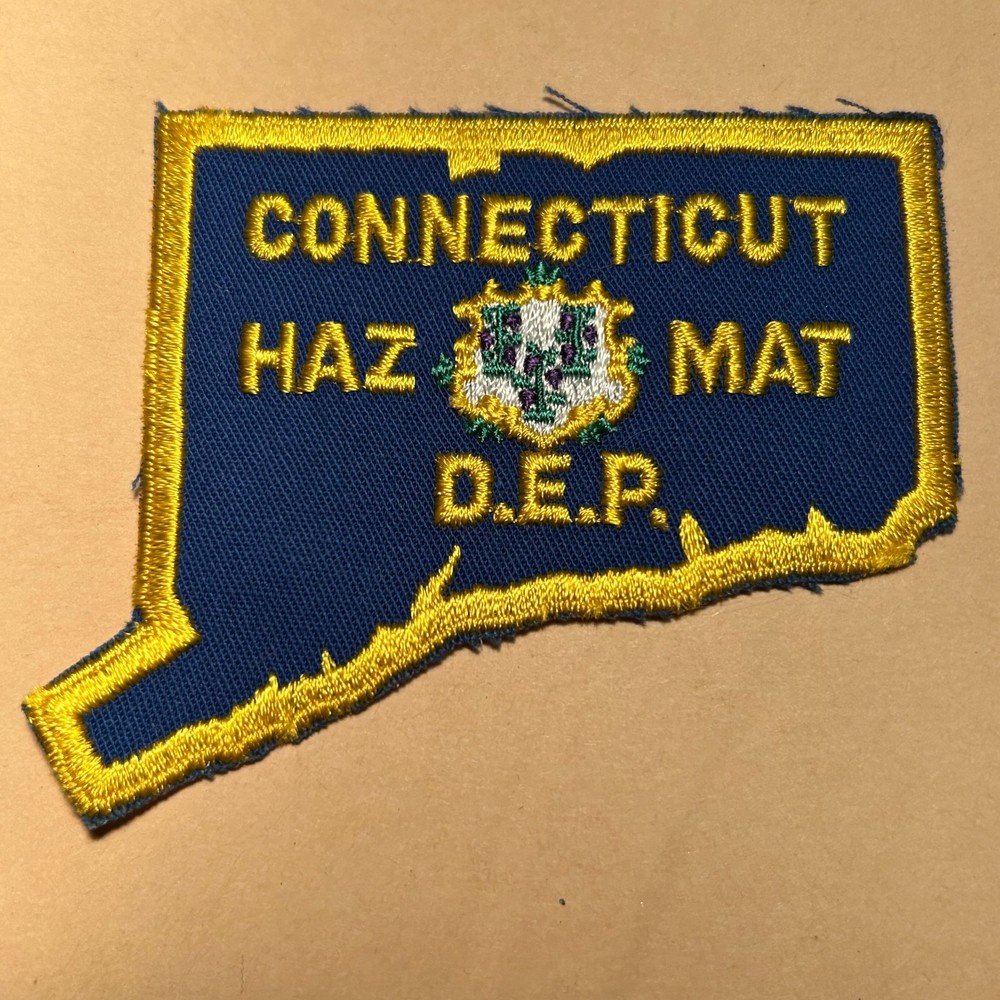 Connecticut D.E.P. Haz Mat patch