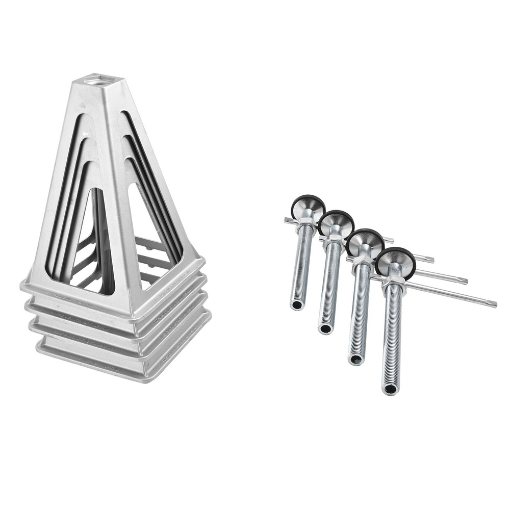 VEVOR RV Stack Jacks Trailer Stabilizer Travel Camper Leveling Jack 4 Pack