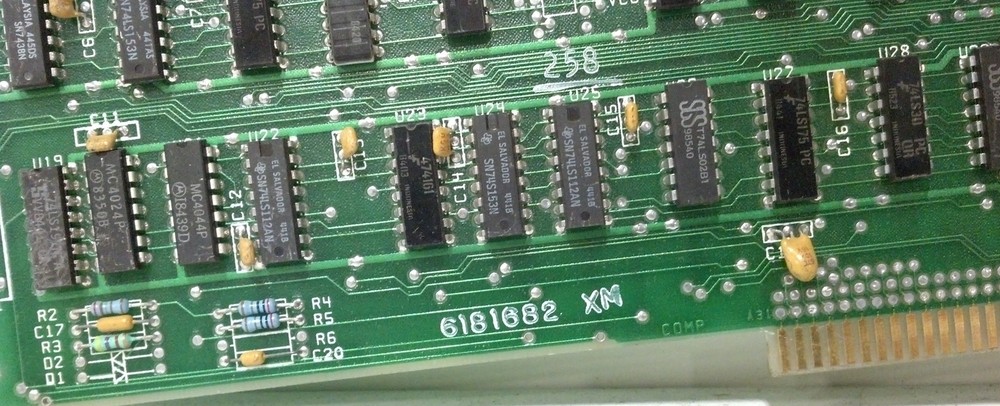 Vintage IBM 6181682-XM Floppy Disk Controller PC Board