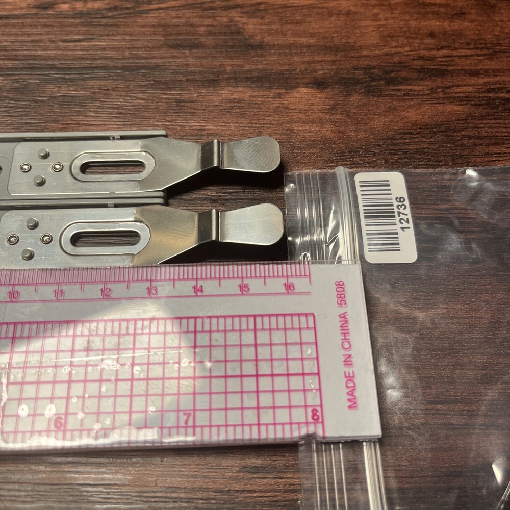 3.5" or 5.25" Drive Rails Pair For Vintage Computer System (Unknown) Case