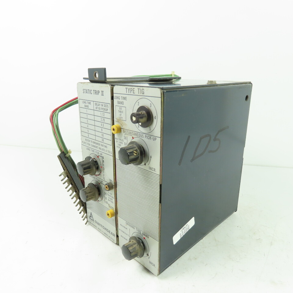 Switchgear Allis-Chalmers Type TIG Static Trip II