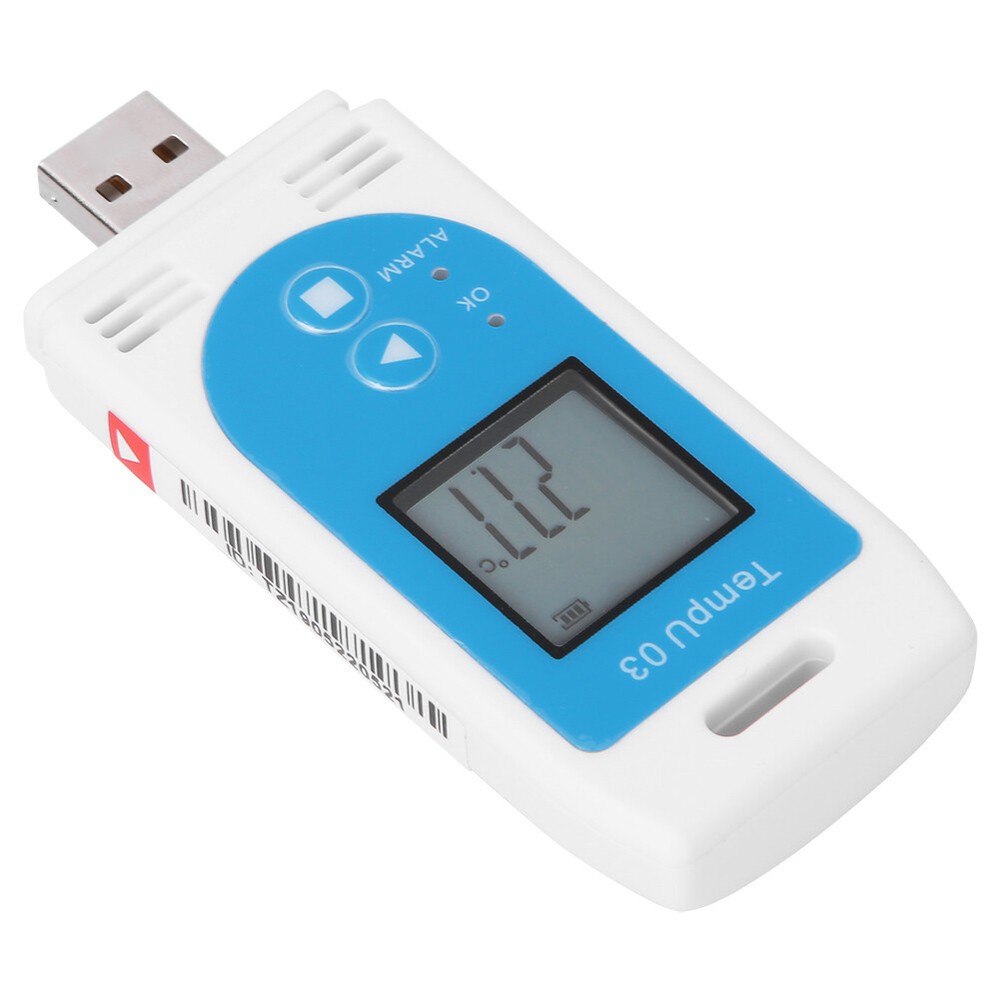 LCD USB Temperature And Humidity Data Logger PDF GSP Datalogger Recorder