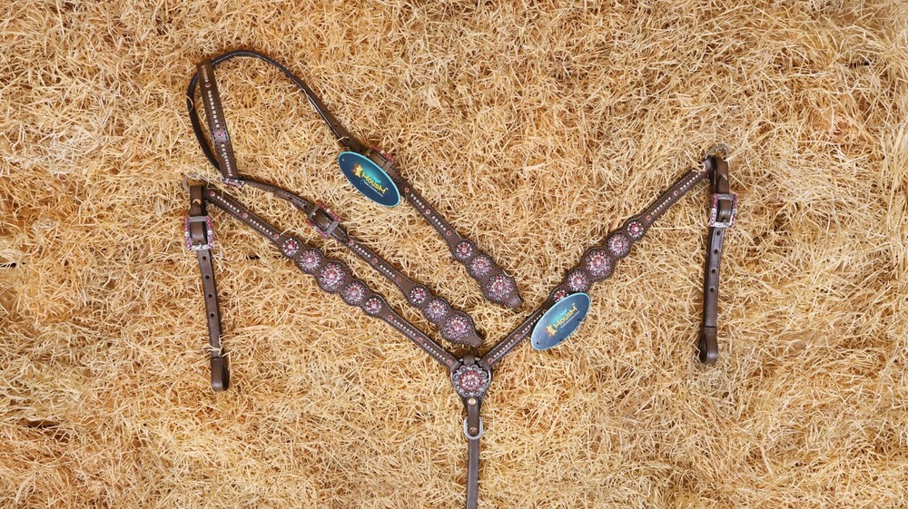 Headstall & Breast Collar Tack Set for Horse