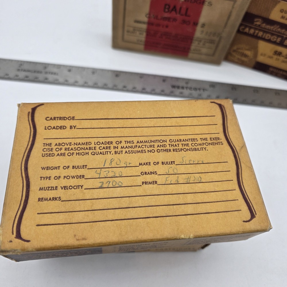 Vintage Empty Ammo Boxes For Display