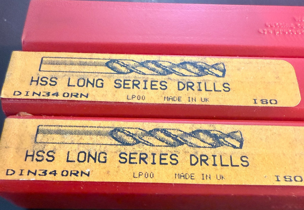 Dormer 10.2mm Long Series Drill A110 3pc LOT