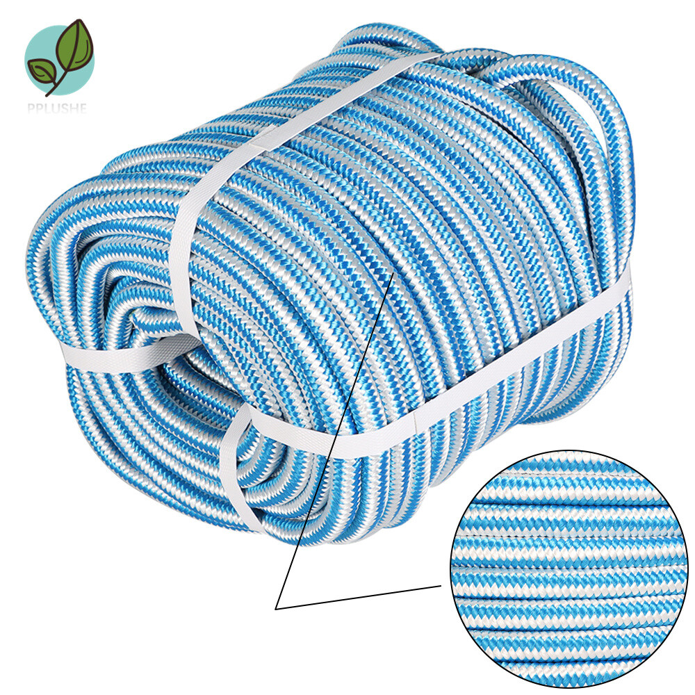 Braided Polyester Arborist Rigging Rope Garden (1/2" x 150') Strong Pulling