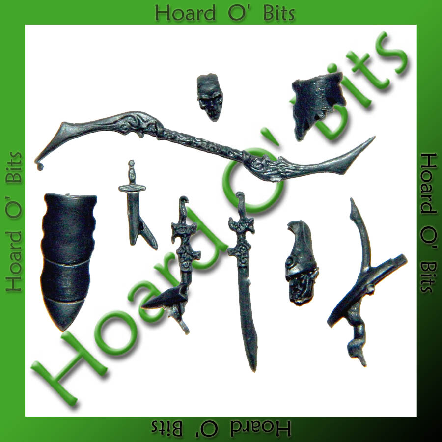 KINGS OF WAR ELF BITS SPEARMEN TROOPS - DECORATIVE BITS