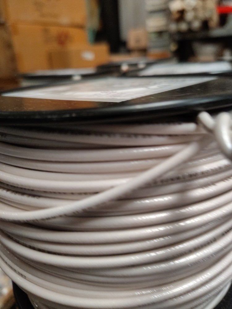 White 12 AWG Solid Copper Wire 500 FT 600V