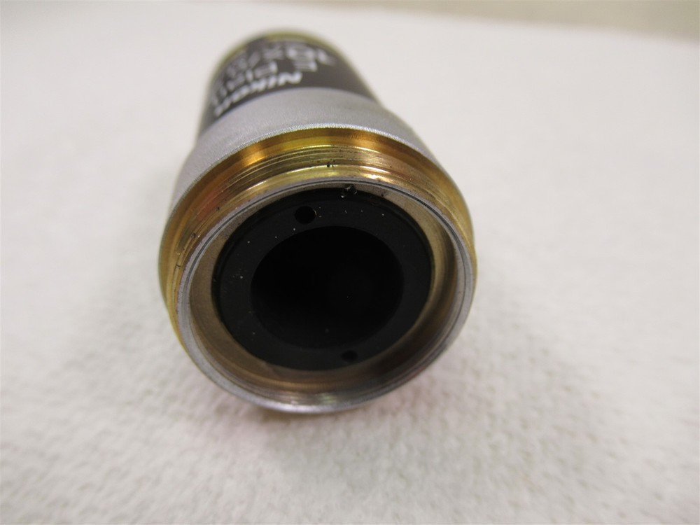 Nikon E Plan 10x 0.25 Microscope Objective Lens Eclipse Series E200
