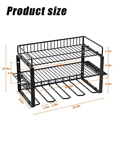 Power Tool Organizer Holder - Wall Mount Style for Power Tool Drill as Heavy