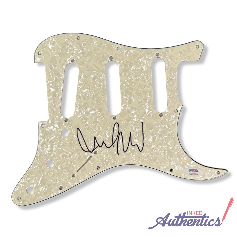 Mike McCready Signed Autographed Electric Pickguard Pearl Jam PSA/DNA Authentic