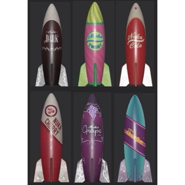 (Xbox) All Nuka Rocket Plans (6 Plans)