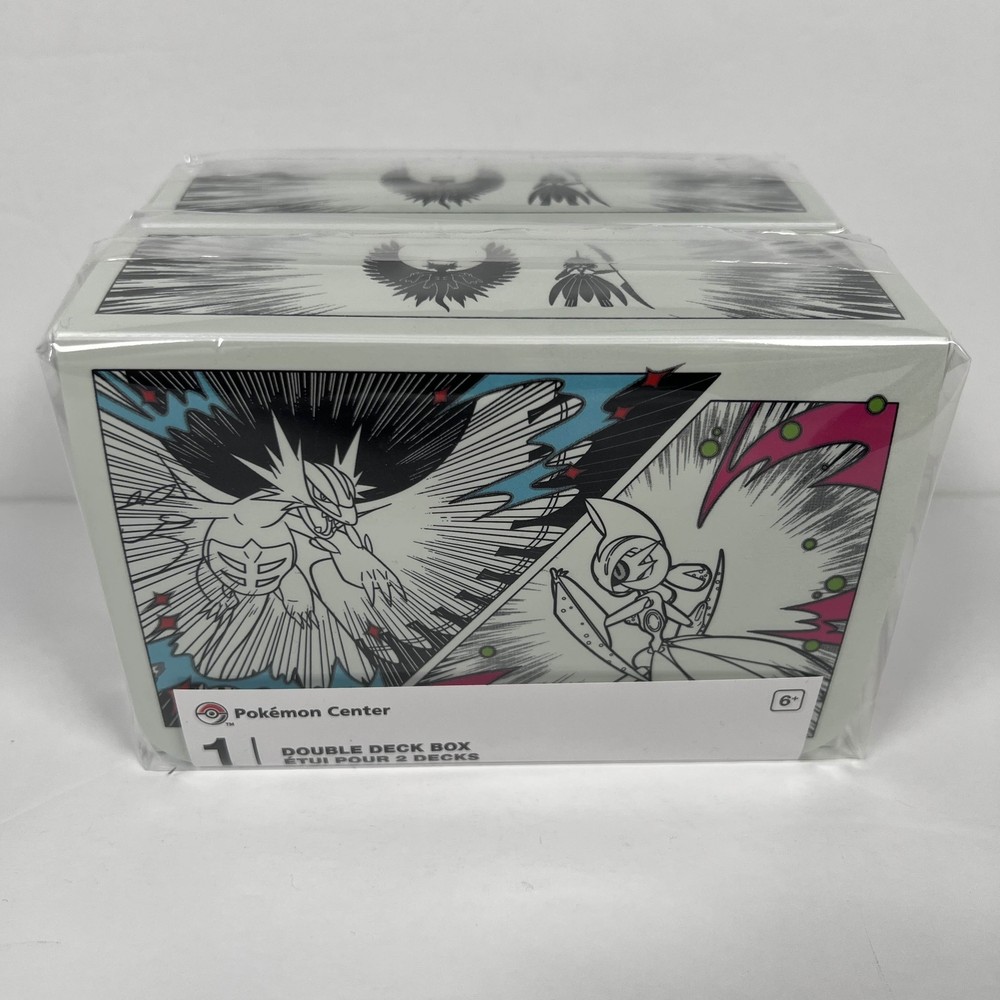 Pokémon Center Roaring Moon & Iron Valiant Double Deck Box