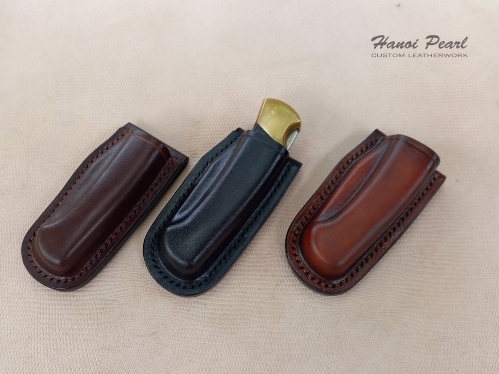 Custom Buck 112 Ranger Sheath | Vertical Belt Loop Sheath