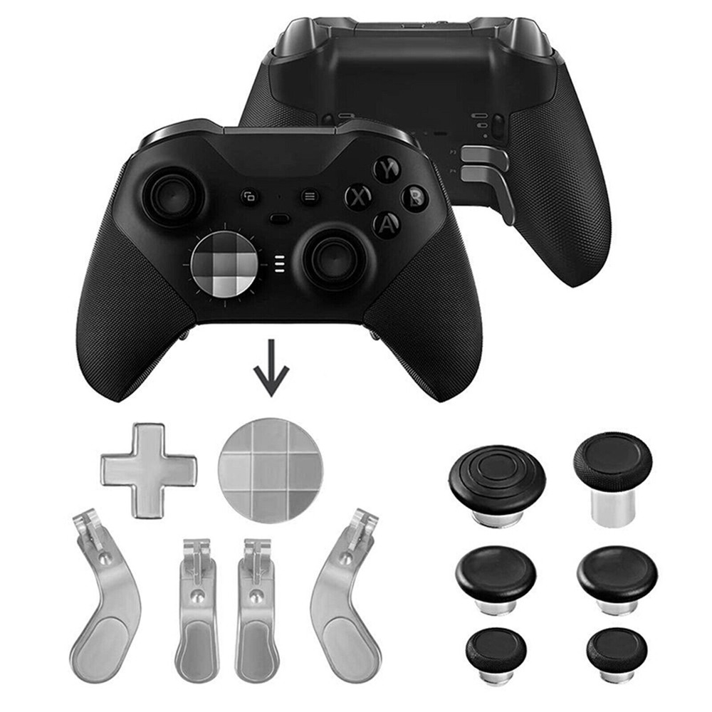 For XBOX ONE ELITE Series 2 Controller Joystick Cross Key Button Cap Accessories