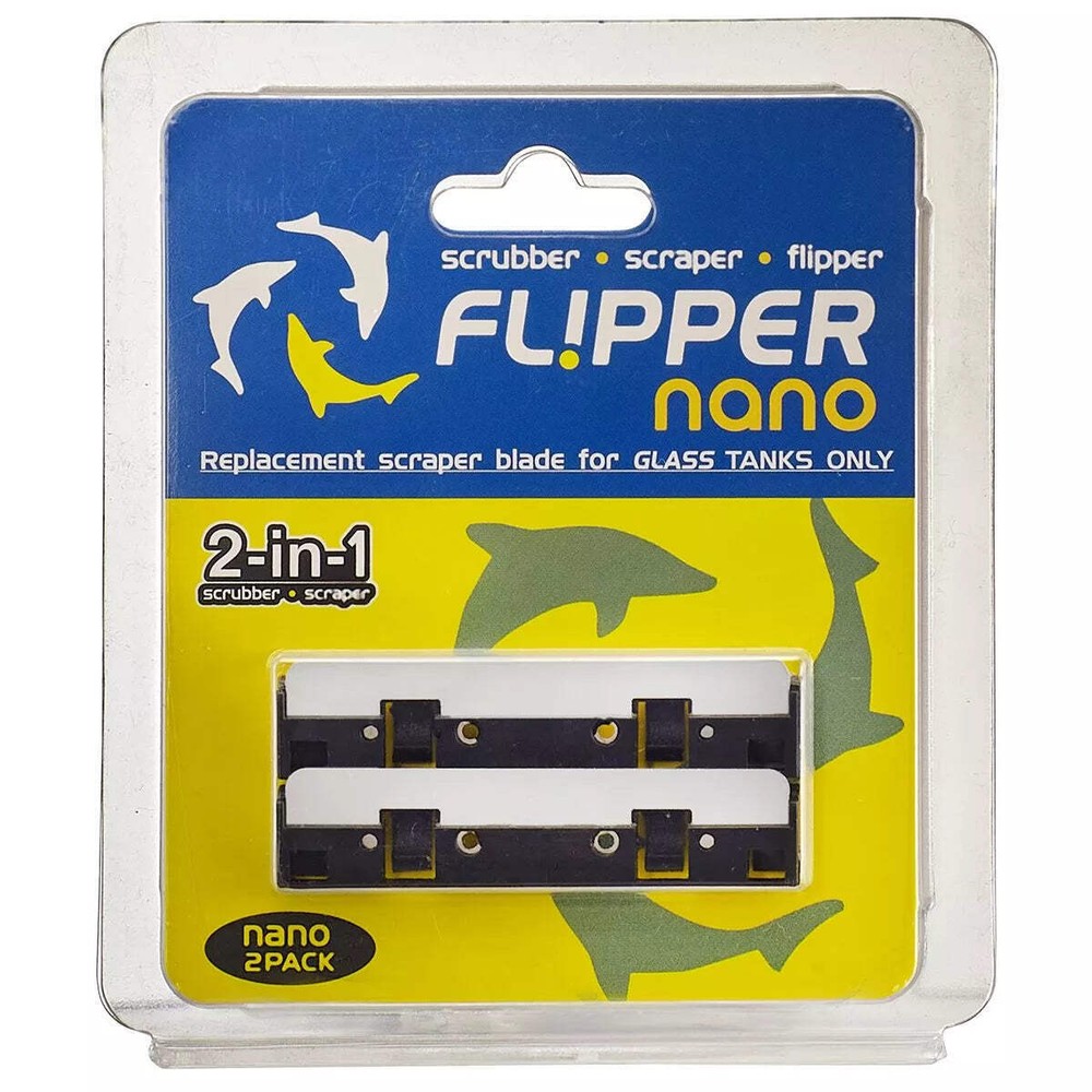Flipper Nano Replacement Stainless Steel Blade 2pk