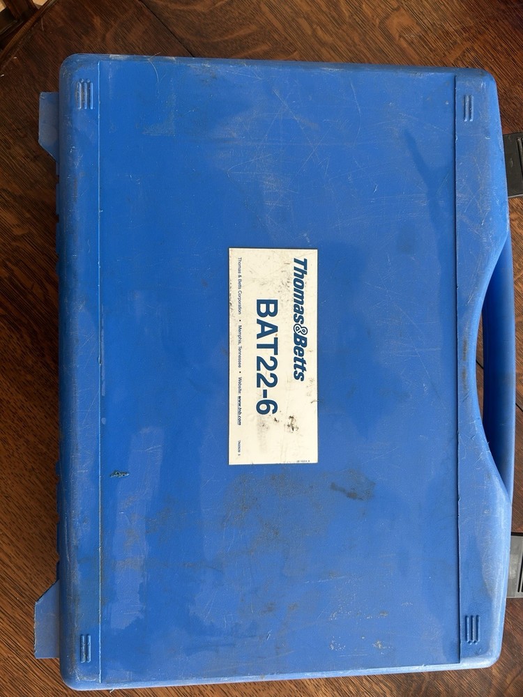 Thomas And Batts Bat 22-6 Electric Crimper Kit