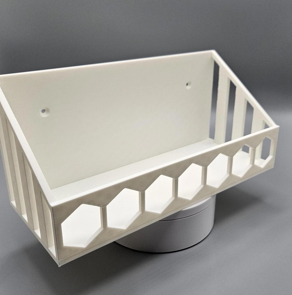 Floating Kitchen Spice Shelf: Wall-Mounted Pantry Organizer