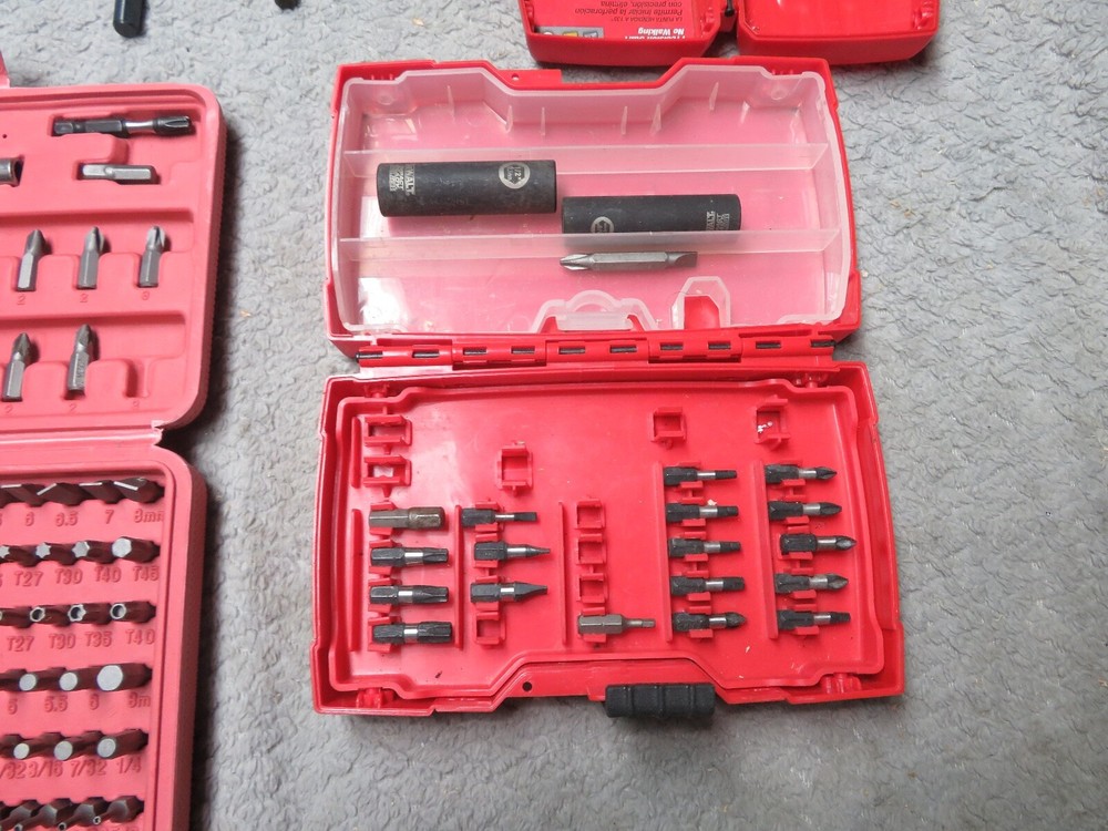 lot of Milwaukee shockwave bits / drill bits