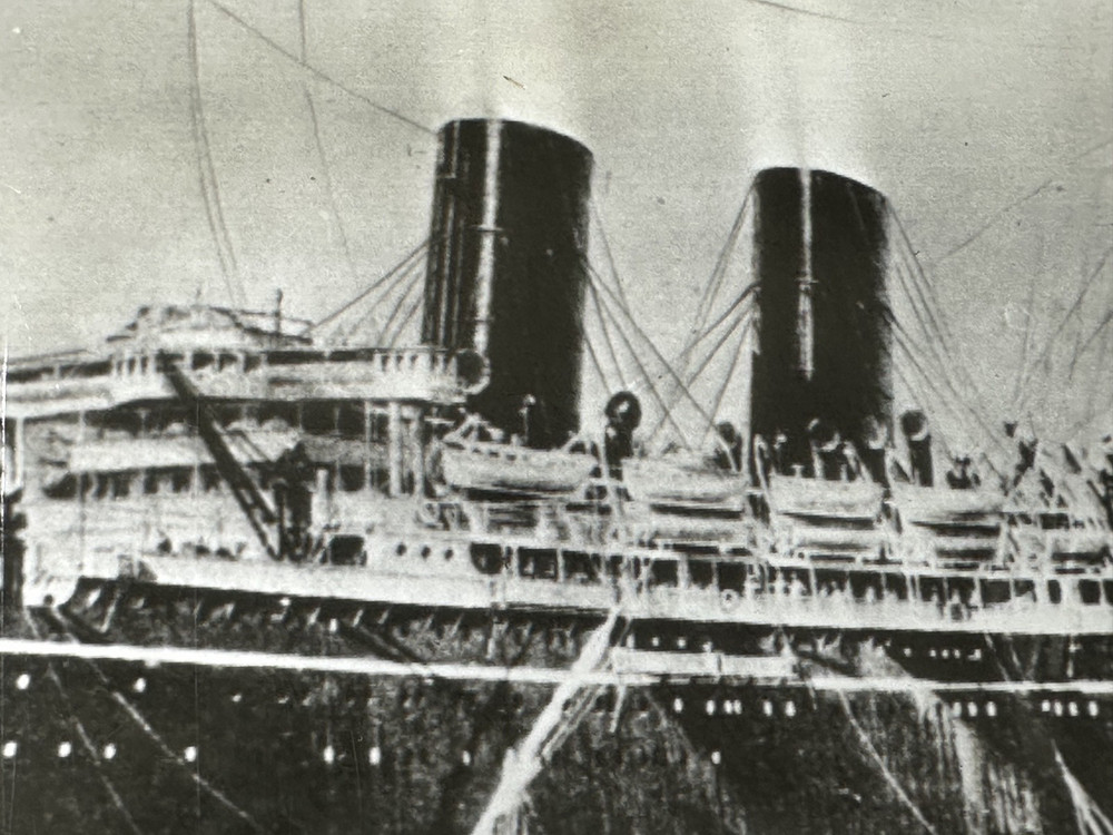 1939 IMAGE PRESS RELEASE: HMS RAWALPINDI SUNK FP486