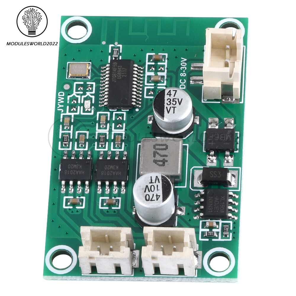 DC8V-24V 3W Bluetooth Amplifier Module Stereo Decoding 2 Channel Amplifier Board