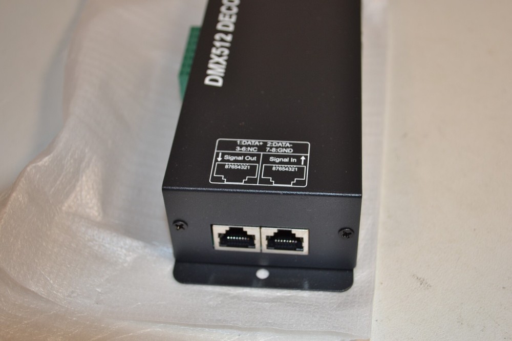 DMX512 Decoder DC12V-DC24V Max Output of Current: 4x4A