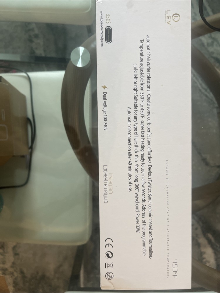 L.E.V AUTOMATIC Curler Styler