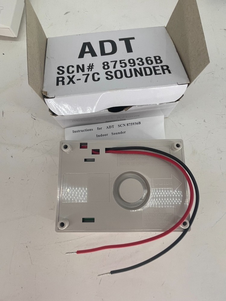 ADT Security System Lot – Keypad, Control Board, Sounder, Modules #3