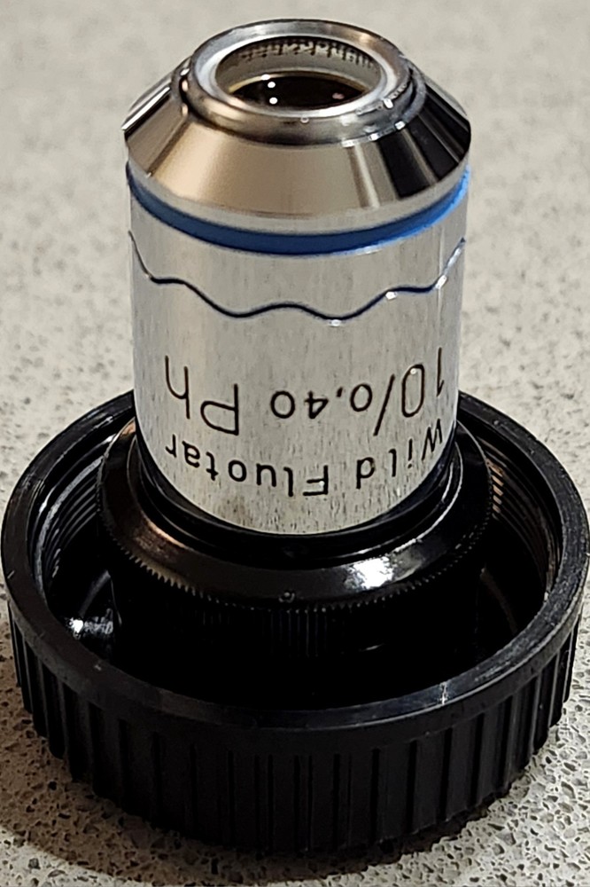 WILD FLUOTAR 10/0.40 MICROSCOPE OBJECTIVE, NIKON