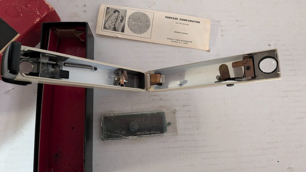 B &L surface comparator - 81-34-30