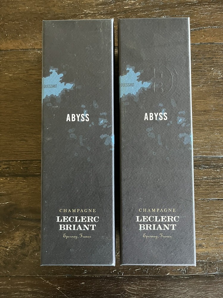 2 Leclerc Briant Abyss Champagne Boxes