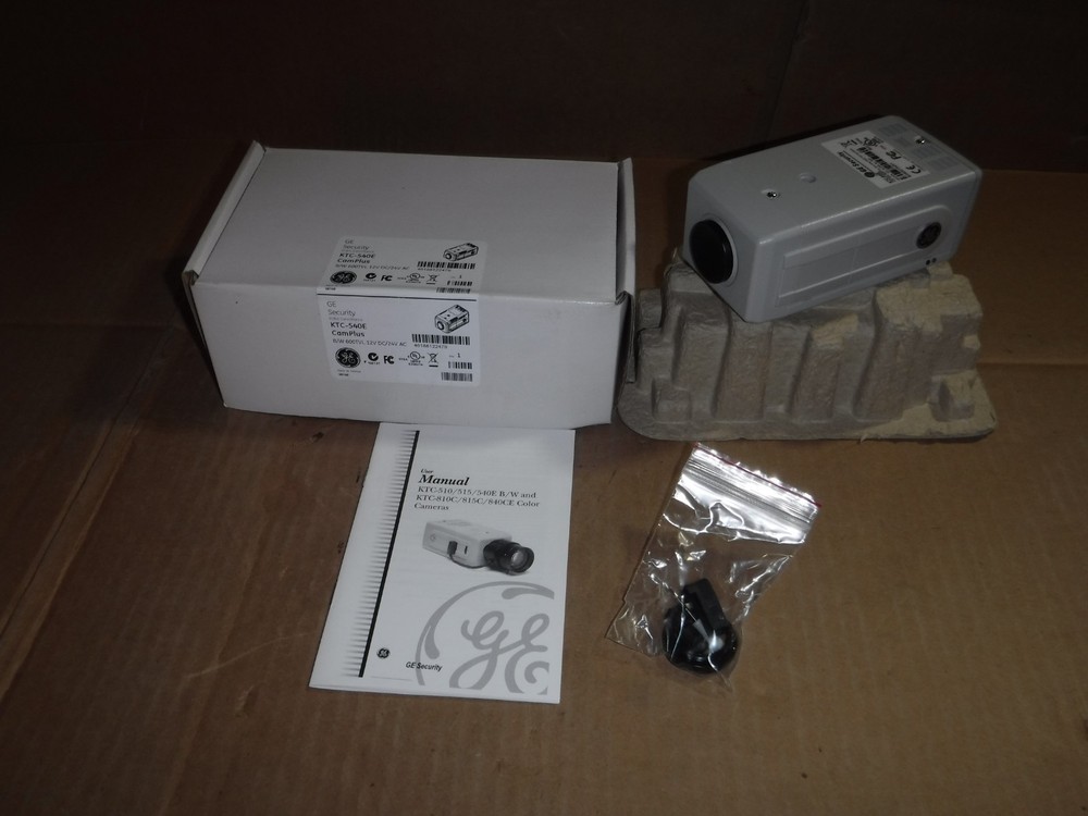 GE SECURITY 1/3" B/W 600TVL EXVIEW FULL FUNCTION CAMERA MODEL KTC-540E