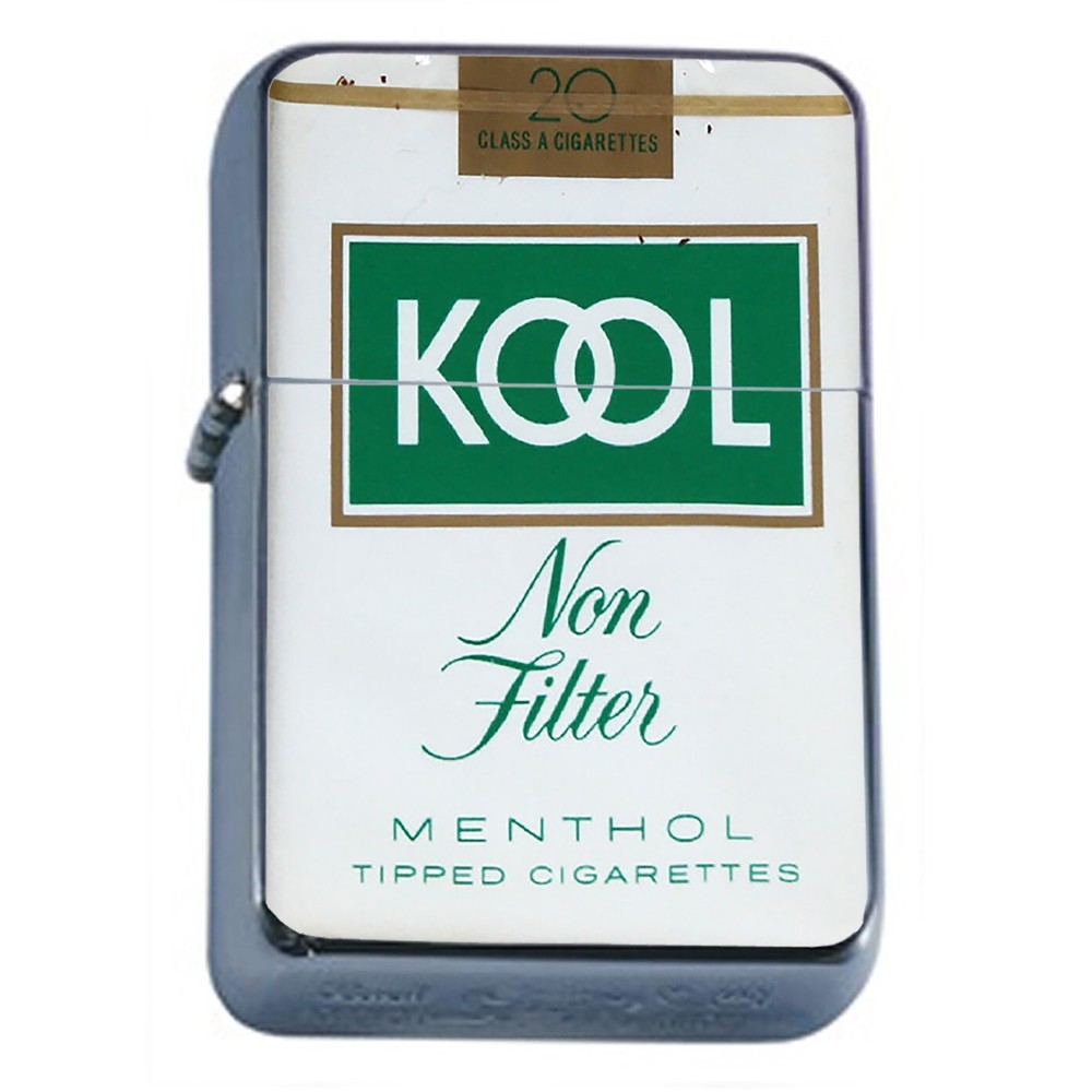 Vintage Cigarette Smoking Ad Oil Lighter