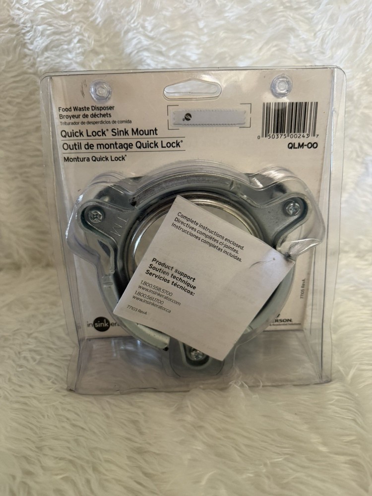 In Sink Erator Quick Lock Sink Mount for Waste Disposer #QLM-00