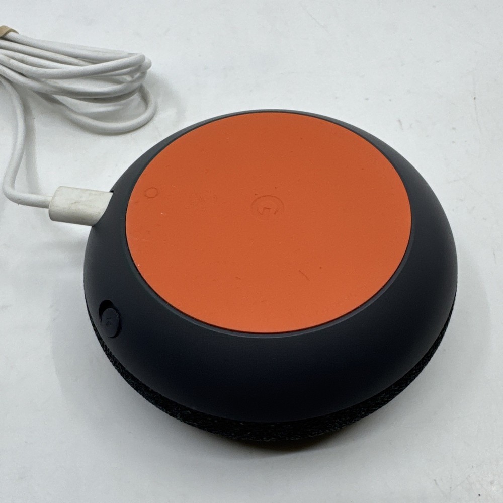 Google Home Mini Smart Assistant - Charcoal