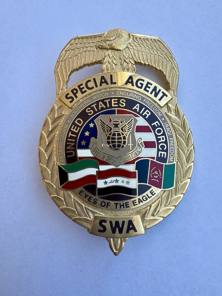 AFOSI COMMEMORATIVE BADGES