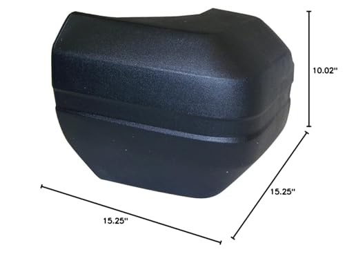 55022077 Rear Left Side Bumper Cap, black