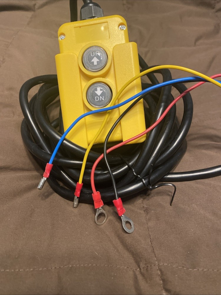4 Wire Dump Trailer Remote Control Switch for Hydraulic Pump 12V DC for Lift ...