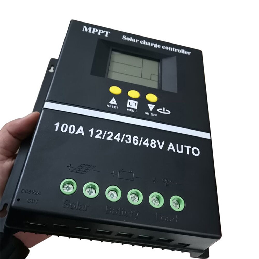MPPT/PWM Solar Charge Controller Auto Controller Tools Solar PV Battery Charger