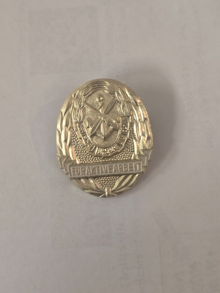 East Germany DDR GST Medal for Active Work