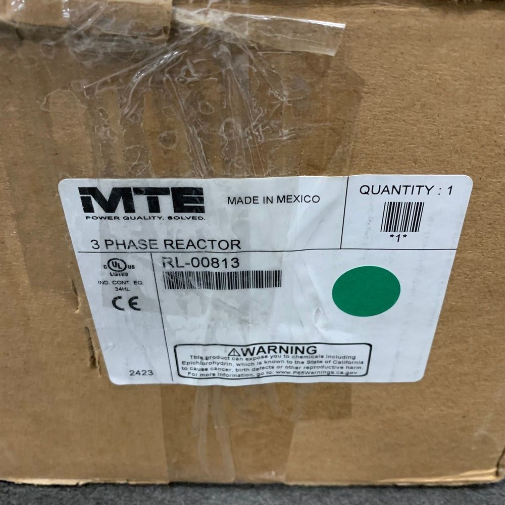 MTE RL-00813 3-Phase Line/Load Reactor