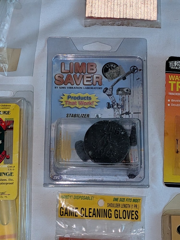 8 NOS Unopened MUZZLE LOADING and ARCHERY Products *** FREE SHIPPING