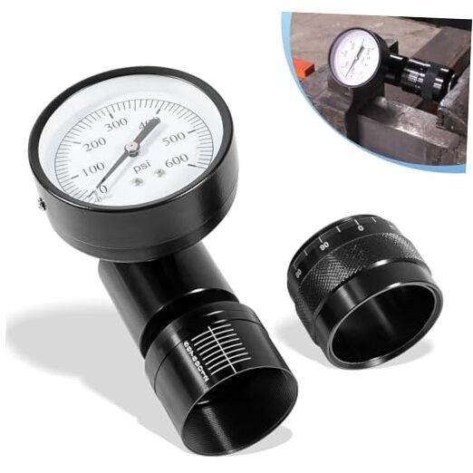 66841 Mini Valve Spring Tester and Measuring Combo with Micrometer Engine