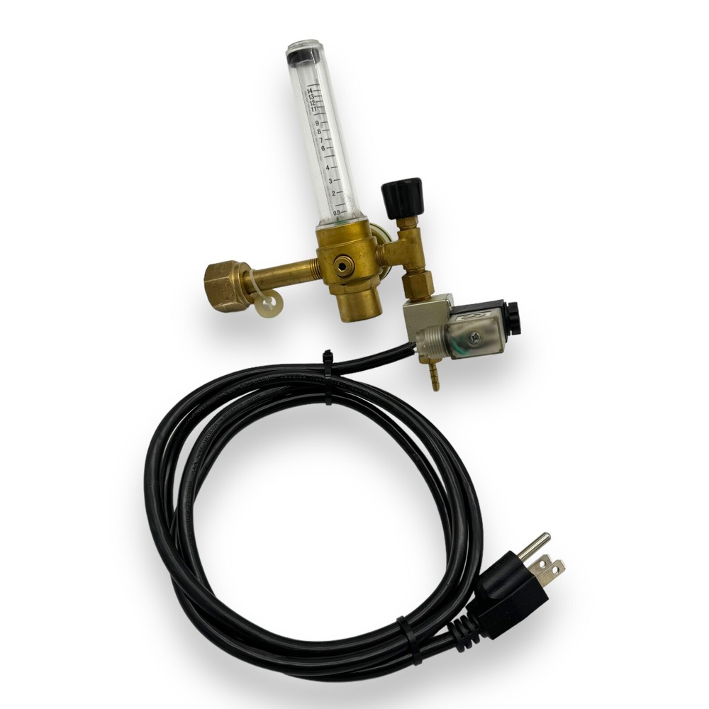 Grow1 CO2 Regulator Emitter System with Solenoid Valve Flowmeter.