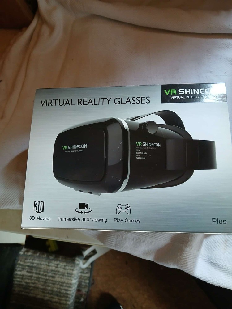 VR Shinecon Virtual Reality 3D Headset Pre-owned