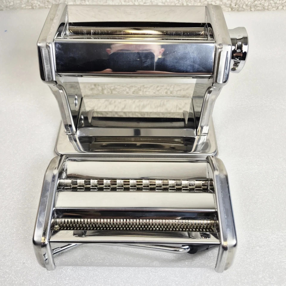 Sailnovo Pasta Maker Machine 150 Roller Pasta Maker, 7 Adjustable Thickness