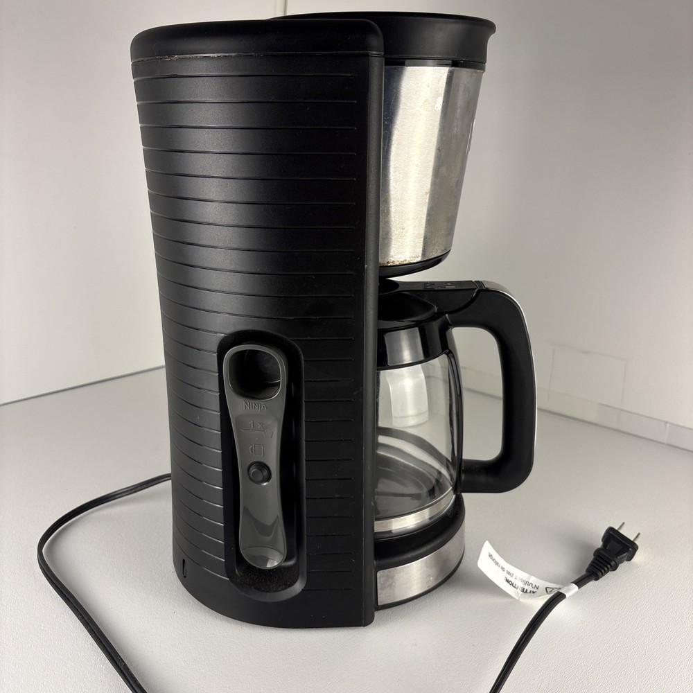 Ninja 12-Cup Programmable Brewer Coffee Maker - Model CE-200: Black & Silver